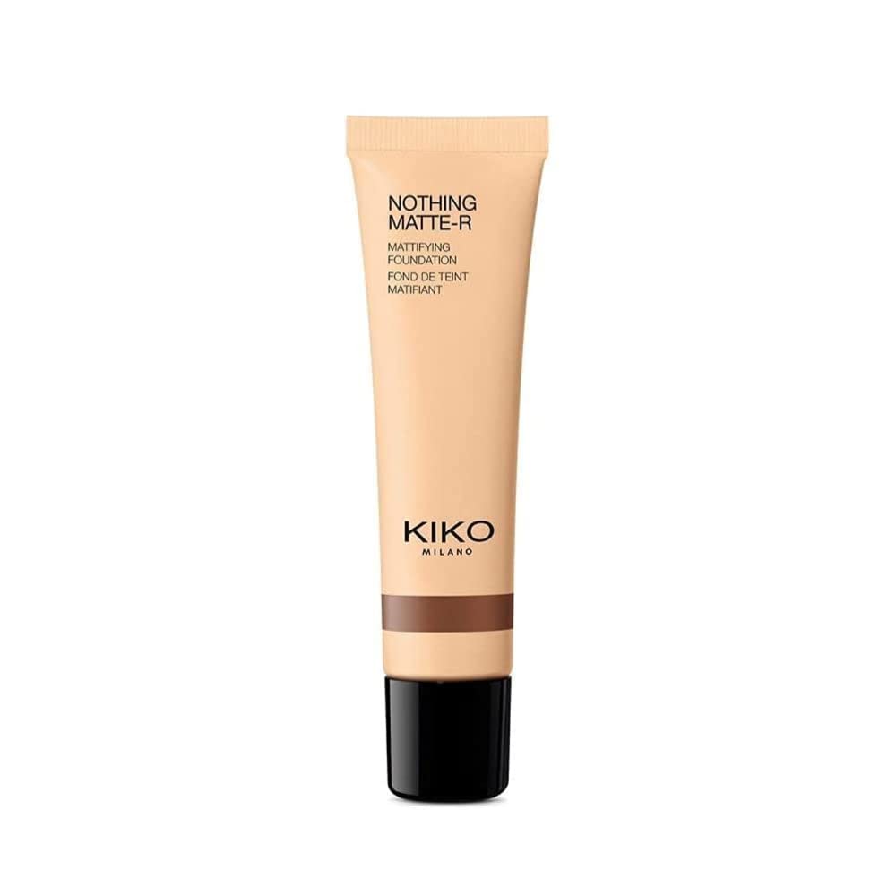 KIKO Milano Nothing Matte-R Mattifying Foundation 21 | Perfecting and mattifying 12-hour liquid foundation