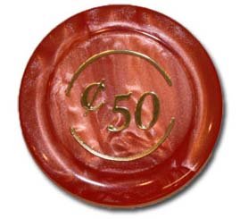 Modiano European Style Poker Chip Sample Set - 11 New Chips! - Thumbnail 6
