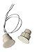 1 pcs White Recessed Door Contacts NC Security Alarm Window Sensors with Magnetic Reed Switch. These ¾” Door Contact Position switches (DCS) Work with All Access Control and Burglar Alarm Systems