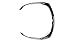 Pyramex Integra Safety Eyewear, 5.0 Ir Filter Lens With Black Frame