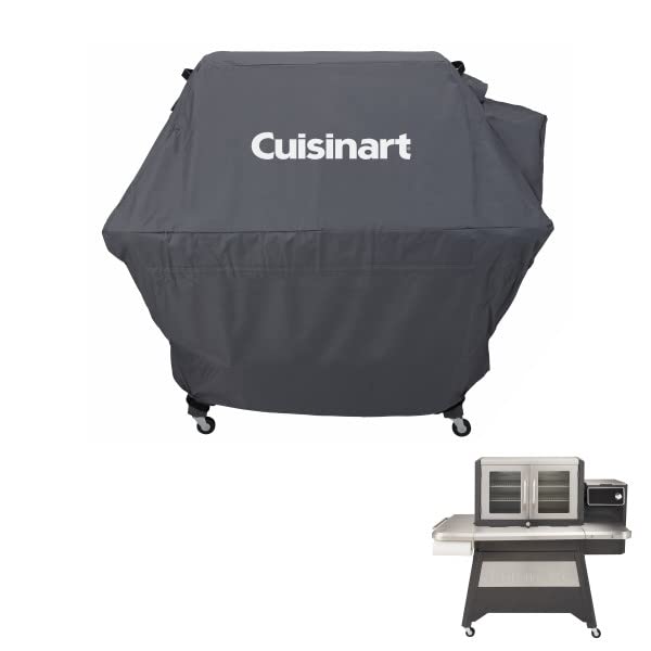 Cuisinart CGWM-081 Clermont Pellet Grill & Smoker Cover, Durable Rip-Resistant Polyester (Cover fits Clermont Pellet Grill)