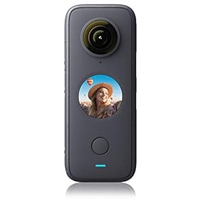 insta360 ONE X2 Action Camera|5.7k 360 Capture| FlowState Stabilization| Ultra Bright Screen| Waterproof 10m|4-Mic 360…