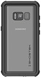 Ghostek Nautical Heavy Duty Waterproof Case Compatible with Galaxy S8 - Black