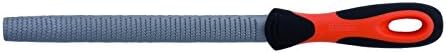 Bahco 6-342-10-1-2 Hieb 1 Half Round Rasp with Handle, Multi-Colour, 250 mm