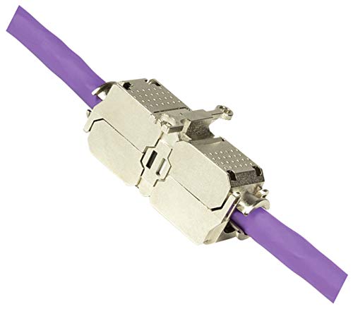 odedo® CAT 6A / 7 field assembly cable connector STP 10GE shielded tool- mounting AWG 22-26 tool- connection module patch cable installation cable, field assembly cable connector