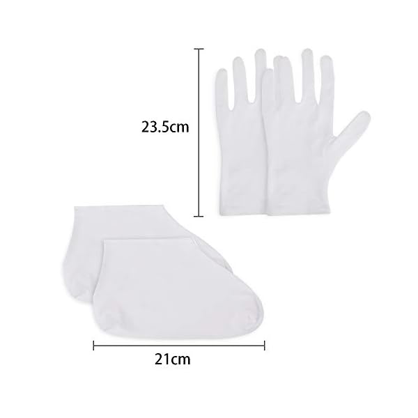 4-Pairs-Moisturising-Gloves-and-Socks-Nabance-Moisturising-Cotton-Gloves-Moisture-Socks-White-Hand-Gloves-for-Dry-Hands-Skin-Care-and-Foot-Spa8-pairs16pcs 4 Pairs Moisturising Gloves and 4 Pairs Socks Nabance Moisturising Cotton Gloves Moisture Socks White Hand Gloves for…