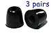 3 Pairs Black Medium Size in-Ear Memory Foam Tips Earbuds Eartips for Sony Mdr-as-40ex Mdr-ex-32 Mdr-nc-11 Mdr-nc-22 Mdr-xb-40ex