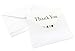Blank Thank You Cards and Envelopes, 6 Striped Designs (4 x 6 In, 48 Pack)