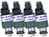 FIC 750cc Mitsubishi EVO 8/9 & DSM Injector Set (Low-Z)