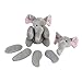 Rippys Pull Apart Elephant Dog Toy--