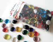 Spectrum Fusible Mardi Gras Coe96 Glass Pebbles Assortment
