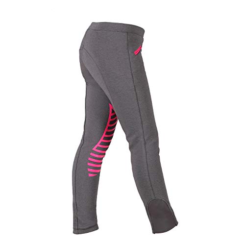 image for HR Farm Child's Knee Patch Silicone Grip Horse Riding Pull on Breeches