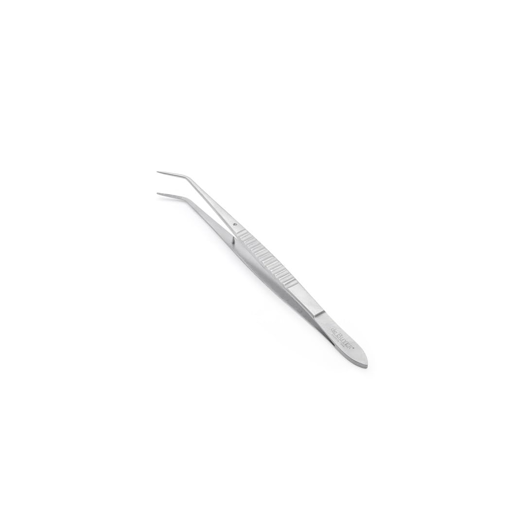De Buyer 4239.15 Presentation Tweezers, Stainless Steel, Grey (16 cm)