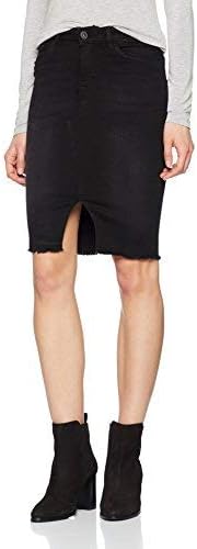 ICHI Women's Romelo Sk Washed Black Skirt