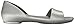 crocs Women's Lina Dorsay Flat Sandal, Silver/Silver, 8 M US