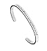 Kendasun Jewelry A true friendship is a journey without an end. Premium Stainless Steel Cuff Bangle Bracelet