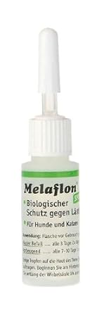 Anibio 95018 Melaflon Spot-on-Mini 10 ml Ungezieferbekämpfung für Hunde und Katzen
