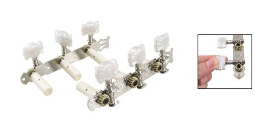 uxcell Pair Tri Color Classical Guitar Assembly Tuner Tuning Keys Pegs Machine Head