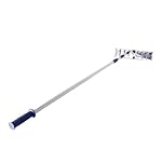 Snow Joe RJ205M Twist-N-Lock 21 Feet Telescoping Snow Shovel Aluminum Roof Rake - Blue
