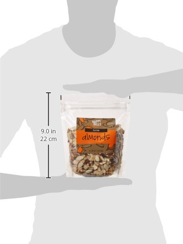image for Amazon Brand - Happy Belly Sliced Almonds, 12 ounce