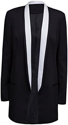 Choies Women's Floral Long Sleeve Casual Blazer Suit Jacket