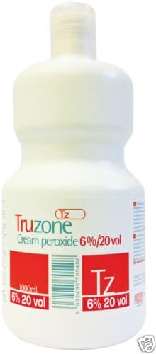 Truzone Cream Peroxide 6% 20 Volume 1000ml Developer Improve Mixability