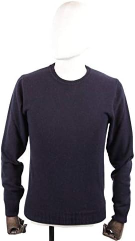 Amazon ダニエレフィエゾーリ クルーネック ニット セーター カシミア Ws3000 ネイビー メンズ M セーター 通販