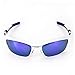 Oakley Men's Oo9144 Half Jacket 2.0 Rectangular Sunglasses, Pearl/Violet Iridium, 62 mm
