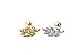 Cute Cz Leaf Tragus Earring,tragus Earring,11P-02076 (Gold)