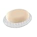 iDesign Plastic Soap Saver, Holder Tray for Bathroom Counter, Shower, Kitchen, 0.5