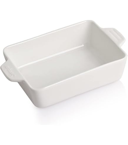 Plat Rectangulaire Pfaltzgraff Winterberry 33x23 Cm - Grès Blanc Motif Houx - Four Micro-ondes Lave-Vaisselle