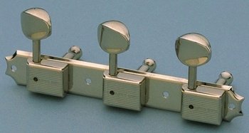 Allparts Deluxe 3x3 Tuners Nickel