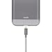 Moshi Integra USB-A to Lightning Cable 4 ft/1.2m, iPhone Charger, MFi-Certified, Ballistic NylonBraiding, Compatible with iPhone 12, AirPods Pro, iPad, Titanium Gray