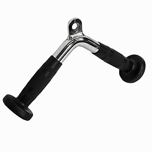 Valor Fitness MB1 VHandle LAT Accessory Bar with Rubber Grips in