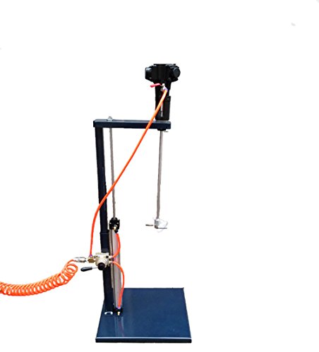 5 Gallon Pneumatic Lift Ink Dye Mixer Stirrer Agitator Paint Glue Mixing Tool Blender