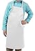 KNG Kids Cooking Apron for Girls and Boys – Medium, White
