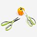 Multifunction Kitchen Scissors 2-Piece Set WELLSTAR, Heavy Duty Food Shears for Chicken Meat Vegetable Fish Herb Poultry Stainless Steel Cooking Scissors with Comfortable Handle Kitchen Scissors Set