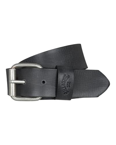 BILLABONG Current Leather Belt Cintura, Nero, L/XL Uomo