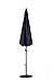 California Umbrella Astella ALUS906117-P04 Alus Series 9 ft. Economy Market Umbrella – Navy Blue/Bronze