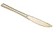ASK 300 Disposable Gold Plastic Silverware Set, 100 Forks, 100 Spoons and 100 Knives – Heavy Duty Silverware for Weddings, Anniversaries, Birthdays, Picnics (Gold)
