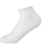 Boody Organic Bamboo EcoWear Women's Sport Ankle Sock,White,3-9