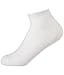 Boody Organic Bamboo EcoWear Women's Sport Ankle Sock,White,3-9