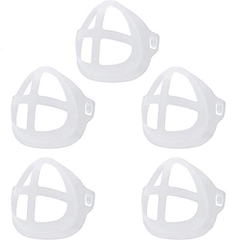 Mua 5枚 ひんやりプラケット 3d 立体 洗える 夏用 マスク インナー 通気空間を増やす 化粧崩れ防止 口紅の保護 呼吸スペース 息苦しさ解消 口鼻 メイク崩れ防止 柔らかい 通気性 超快適 Tren Amazon Nhật Chinh Hang Fado