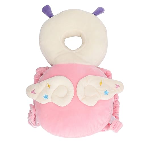 Baby Head Protector Backpack, Cartoon Toddler Head Pad, Soft Breathable Adjustable Cartoon Baby Head Protector Backpack Wear with Strap Safety Products for Walking