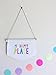 My Happy Place Canvas Banner for Kids Playroom, Bedroom, and Teepee Tent by Tiny Hideaways