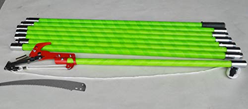 BuoQua Astsäge auf Gehärtetes Stahl Sägeblatt mit Teleskopgriff Ausziehbarer Sägeblatt zum Beschneiden und Beschneiden… – Bild 3