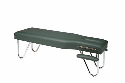 ROW Medical 5-15 Chiropractor Adjustment Bench with Armrests and Face Slot, Haze Grey