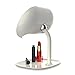 Makeup Mirror Lighted Lamp LED Tabletop Swivel Vanity Mirror Travel Portable Cordless Rechargeable Battery Powered Elliptical Natural Light Touch Screen Desk 360 Degree Free Rotation (white) on sales