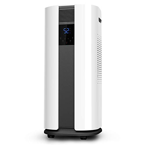 OULUN Eurgeen Portable Touch-Screen 6 Gallons(50 Pints) Home Piston Dehumidifier Dryer Whisper Quiet for Home largerooms Basement with Fan Wheels and Drain Hose Moisture Remover Dehumidifier - Thumbnail 7