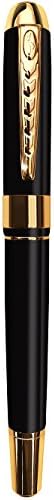 Oerla Gold Clip Series Fountain Pen Classic Style - Medium Nib (Matte Black)